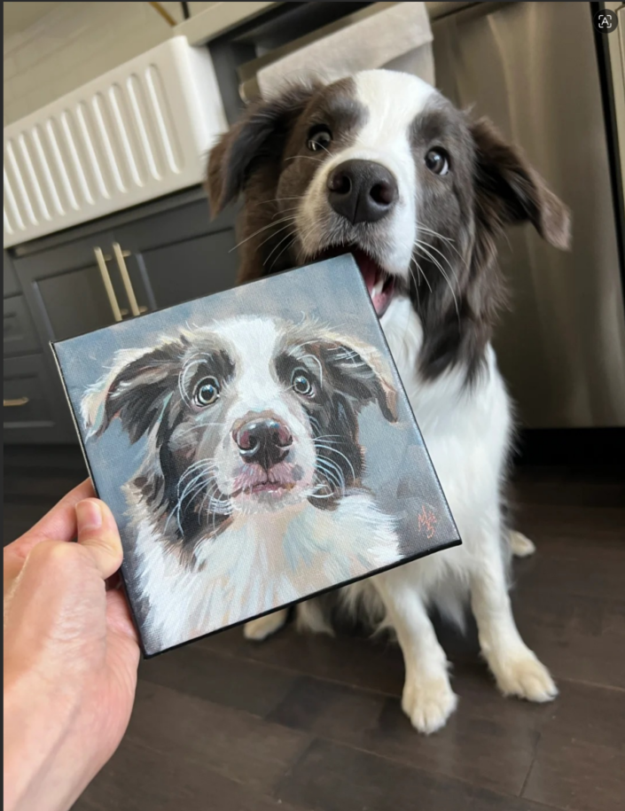 How to Turn Your Pet Photo into a Custom Pet Portrait