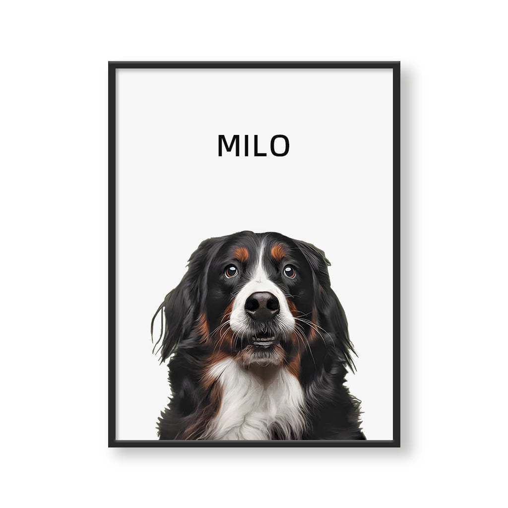 Custom Pet Portrait - One Pet