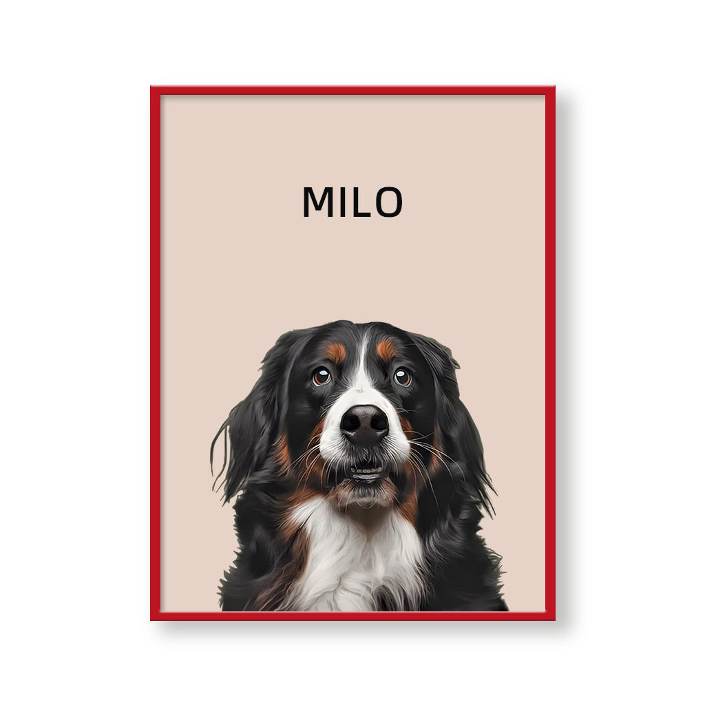 Custom Pet Portrait - One Pet